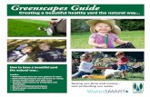 Greenscapes Guide€¦ · Greenscapes are good for your family, your wallet and our environment. By following the . recommendations in this Guide, you will: Increase your property