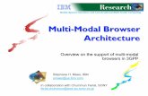 Mobile Speech Solutions and Conversational Multi-modal ... · 20.08.2001  · DSR - Distributed speech Recognition - See: T2-010627 (LS from SA-1: S1-010847) Possible architecture