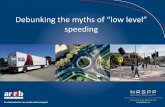 Debunking the myths of “low level” speeding€¦ · Debunking the myths of “low level” speeding 1. nrspp.org.au Angela Racz Online Training Coordinator Knowledge Transfer