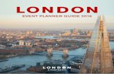LONDON event planner... · 25 London Tube map 26 London map London is a destination like no other. It’s a city where heritage and technology collide; where venues steeped in history