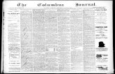Columbus journal (Columbus, Neb.). (Columbus, NE) 1890-07 ...€¦ · J---&t VOLUME XXI-.-NUMBER 15. r i itectorsi ANDERSON. Pres't. J. H. GALLEY. Ylce Pres't. 0. T. ROES. Cashier.