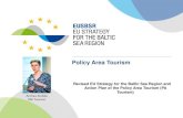 Policy Area Tourism · Policy Area Tourism Revised EU Strategy for the Baltic Sea Region and Action Plan of the Policy Area Tourism (PA Tourism) Andrea Krabbe PAC Tourism