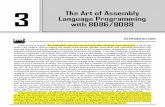 The Art of Assembly Language Programming with B BG/8 88 · The Art of Assembly Language Programming ... different structures are implemented by using the instruction set of 8086.