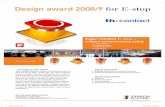 Design award 2008/9 for E-stop€¦ · Title: Paro de emergencia de diseño de TH Contact Author: Toni Villa Subject: Paro de diseño Keywords: Ermec, saia, paro, emergencia, seta,