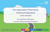 Pre-registration Pharmacist Training Programme€¦ · • Located on the outskirts of Stevenage • Surrounded by rural Hertfordshire • 30 minutes train journey from central London
