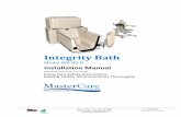 Integrity Bath€¦ · 2071 14th Ave – Columbus, NE 68601 800-798-5867 FAX: 402-563-9102 Integrity Bath Model MB-80-R Installation Manual (Specifications & Rough-In Included) Important