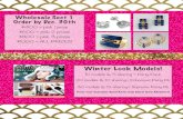 Winter Look Models!€¦ · 09.12.2014  · From: Check my website for more incredible products. : _____ Winter Look Models! 10 models & 5 sharing = Party Pack ! 20 models & 10 sharing=