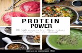 protein power - Smart Nutrition€¦ · she founded Smart Nutrition, an evidence-based website dedicated to providing reliable nutrition information in an easy to understand format.
