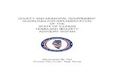 COUNTY AND MUNICIPAL GOVERNMENT GUIDELINES FOR ... security/hs alert... · Government Buildings Media (radio and television transmission sites, EAS activation points) Office Buildings