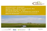 InternatIonal Workshop SOCIAL-ECOLOGICAL RESILIENCE OF ...sozialoekologie.bbaw.de/dateien/resilience_bookofabstracts-1.pdf · SociAl-EcologicAl RESiliEncE of cultuRAl lAndScApES Berlin,