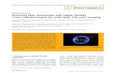 J.Biophoton. DOI BIOPHOTONICSffffffff-a35d-9747-ffff-ffffa3ff0174/... · BIOPHOTONICS In modern endoscopy, wide field of view and full color are considered necessary for navigating