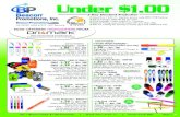 Under $1.00 · uPage 2 2011 Beacon Under $1.00 Promotion | Good Thru 12-31-11 | Promo Code 800 uErasable 3-D Style - Er95 erases highlighted areas instantly. Clear solution erases