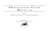 OPERATING COST MANUAL€¦ · PART V — OPERATING COST MANUAL INDEX..... 27. Operating Cost Manual Page 1 Foreword This is the thirteenth revision of this manual which was ﬁ rst