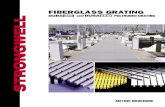 Fiberglass Grating Brochure Metric 0507 - WJF · Compared to standard steel grating, DURAGRID® Phenolic I-6000 1-1/2” (38mm) can carry 1.75 times the load of equivalent steel grating.