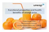 Functional properties and health benefits of orange juice · HDL-C (mmol/L) 1.20 0.29 1.16 0.31 1.14 0.27 1.16 0.23 LDL-C (mmol/L) 3.35 0.61 2.74 0.80* 4.78 0.48 4.20 0.86* Apo B