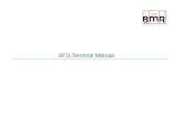 SFU-Terminal Manual · 4.3 Modifying Configuration of Analog Inputs and Vario Load 4.4 Modifying Configuration of Analog Outputs 4.5 Delay Times 4.6 Printing Project Data 5. Debug
