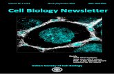 Volume 37: 1 and 2 March /September 2018 ISSN: 2349-8307 ...iscb.org.in/docs_pdf/Cell Biology Newsletter 2018.pdf · Cover page image: Drosophila Nurse Cell. Source- Dr. Surajit Sarkar’s