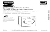 Front.Loading Automatic Washer Use & Care Guide Lavadora ...€¦ · Lavadora autom&tica de carga frontal Manual de uso y cu Laveuse automatique & chargement frontal Guide d utlllsat_on
