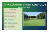 December 2015 Newsletter - cdn.cybergolf.comcdn.cybergolf.com/images/1626/December-2015-Newsletter.pdf · Page 1 Page 7 Page 7 ––––Wildwood Green Golf Wildwood Green Golf