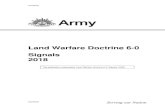 Land Warfare Doctrine 6-0 Signals 2018 · processes, information systems and computer-based networks. 2. Land Warfare Doctrine 1, The Fundamentals of Land Power [Chapter 1]. Page