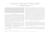 Compressive Sensing for GPR Imaging€¦ · Compressive Sensing for GPRImaging Ali Cafer Gurbuz James H. McClellan WaymondR. Scott Jr. School ofElectrical and ComputerEngineering