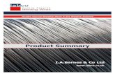 Produ ct Summ ary - IABCO Product Summary 2017.pdf · MIG/GMAW & TIG/GTAW Wires - Continued Product Name AWS EN ISO Applications Hardfacing HF4 ~ERFe8 SFe3 H11 TIG wire for hot work