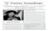 Guitar Soundings · age 11, he performed as soloist in two concertos by Vivaldi with Ensemble Instrumental du Mans, under the direction of André Girard and continued his musical