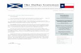 The Dallas Scotsmanscotsindallas.com/Images/The_Dallas_Scotsman_January_2017.pdf · the Scots defeated the Vikings at the Battle of Largs, thus Scotland. In recognition the thistle