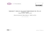 DEEP SEA ELECTRONICS PLC - İSTECH Mühendislik€¦ · 057-151 DSE Configuration Suite PC Software Installation & Operation Manual 057-267 DSEE100 DSE Configuration Suite PC Software