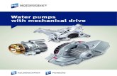 Water pumps with mechanical drive - MS Motorservice€¦ · 2 | Water pumps with mechanical drive 2nd Edition 05.2015 (082016) Item No. 50 003 701-02 Motorservice Group Quality and