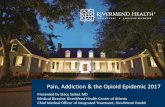 Pain, Addiction & the Opioid Epidemic 2017 · •Craving •(ASAM, 2001) Koob GF, Volkow ND. Neurobiology of addiction: a neurocircuitry analysis. Lancet Psychiatry. 2016;3(8):760–773.