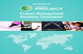 Project Management Business Simulation books/EN/Cesim Project Guide boo… · GANTT Participants can use the GANTT provided in the simulation to plan their projects. This GANTT may