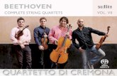DigiBooklet Beethoven Complete String Quartets â€¢ Vol. VII ... string quartet with his most talented