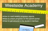 How to read weekly progress reports How to check progress ...€¦ · side Union Account: Solution: License WESTSIDE UNION ELEMENTARY (CA) WESTSIDE UNION ELEMENTARY Basic Enrolled