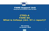 CT03.4 CLLD MA meeting FAME input 15102018 · •113 Projects within the same MS •114 Projects with other MS •115 Projects with partners outside the EU 9. Information level Annex
