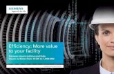 Efficiency: More value to your facility · A steam turbine with short start-up times and variable start-up modes to ensure grid stability Siemens Steam Turbines of the SST5000 series