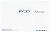 PCD TOOLS - Akifsan€¦ · cBN 23 (Gpa) Carbide alloy 17 (Gpa) TRS (Transverse Rupture Strength) * TRS Flexural strength, or material property defining the degree of ductility or