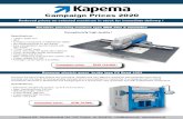 Campaign Prices 2020 - Kapema · EMCO CNC lathe type EMCOTURN E45 Kapema A/S - Vilhelmsborgvej 16A, 7700 Thisted - tel. 96188700 - info@kapema.dk - EMCOTURN type E are robust industrial