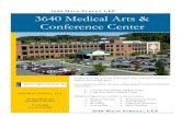 3640 MAIN STREET LLP 3640 Medical Arts & Conference Center · Springfield, MA 01104 413-746-6200 Fax: 413-746-3906 3640 MAIN STREET, LLP 3640 MAIN STREET, LLP Business Meetings Training