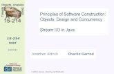 Principles of Software Construction: Objects, Design and ...aldrich/courses/15-214-12fa/slides/stream … · ArrayList, LinkedList, HashSet, TreeSet, PriorityQueue, HashMap, TreeMap,