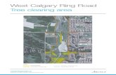 West Calgary Ring Road Tree clearing area€¦ · West Calgary Ring Road Tree clearing area LEGEND TRANSPORTATION UTILITY CORRIDOR APPROXIMATE CLEARING AREA PROPOSED STORMWATER POND