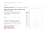 ISOMETRIC FORM: SUBTRACTION / ADDITION · ISOMETRIC #2a 9 / 8 / 20 ISOMETRIC FORM: SUBTRACTION / ADDITION On 5 separate sheets of 9"x12" trace paper, oriented vertically, draft the