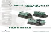 Mark 55, SPA 55 & PA 55€¦ · 3D =3B w/Speed Control 15 = Manifold Block w/Side and Bottom Cylinder Ports 25 = 15 w/Speed Control 31 = Plug-In Base, Side Ports, Common Exhaust 32