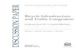 Bicycle Infrastructure and Traffic Congestion · Timothy L. Hamilton and Casey J. Wichman . DISCUSSION PAPER . Bicycle infrastructure and tra c congestion: Evidence from DC’s Capital