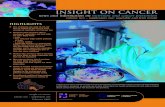 Insight On Cancer · Insight on C ancer is a series of join t Cancer Care Ontario and Canadian Cancer Society (Ontario Division) publications, designed to provide up-to-date information