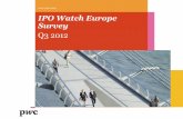 IPO Watch Europe Survey€¦ · BME (Spanish Exchange) - 6 1 Total 57 121 81 (1) The London Stock Exchange Group comprises the London and Borsa Italiana stock exchanges. PwC Top five