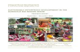 SUSTAINABLE ENTERPRISES DEVELOPMENT IN THE AUROVILLE …€¦ · 01.05.2015  · Sustainable Enterprise Development in the Auroville Bio-Region (SEDAB), a project of Integral Rural