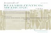 ISSN 1650-1977 REHABILITATION MEDICINE€¦ · Journal of Rehabilitation Medicine is an international peer-review journal published in English with ten regular issues per year. It