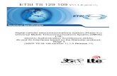 ETSI TS 129 109 V11.1€¦ · 3GPP TS 29.109 version 11.1.0 Release 11 ETSI 2 ETSI TS 129 109 V11.1.0 (2012-11) Intellectual Property Rights IPRs essential or potentially essential