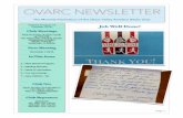 The Monthly Publication of the Okaw Valley Amateur Radio Club Newsletters/2016/OVARC October 2016.pdf · repeater is a Motorola Quantar Repeater on loan from our Surplus Equipment
